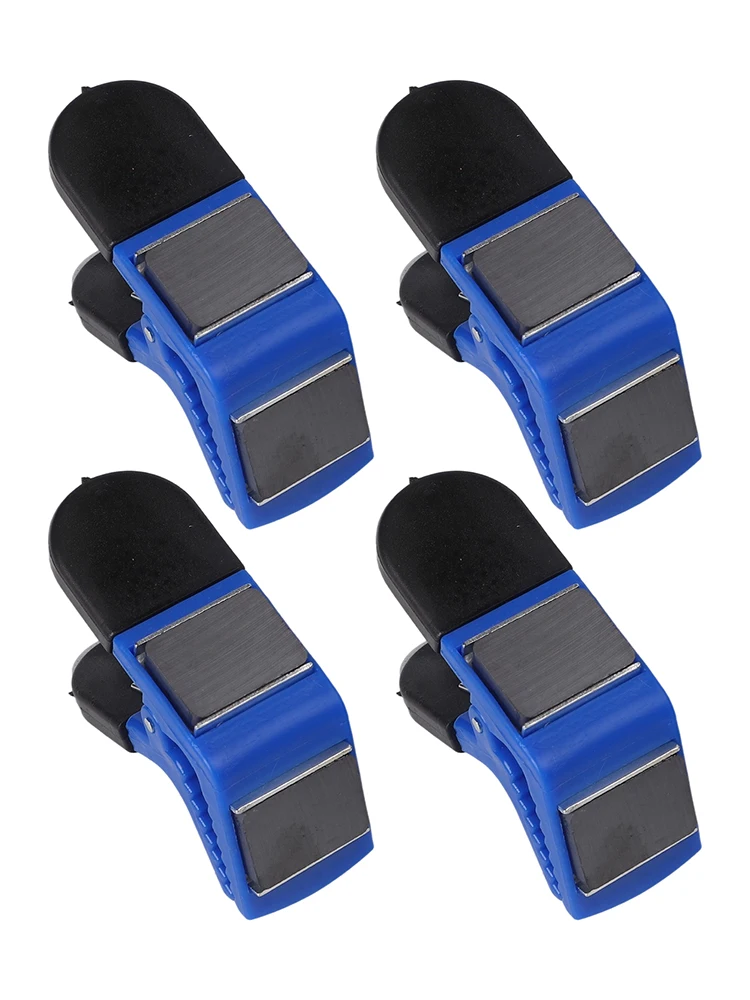 Paint Brush Holder Clips 4PCS Magnetic Design for Easy Installation Reduces Mess During For Home Improvement Projects