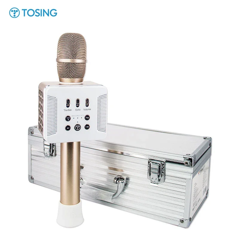 TOSING For iPhone/Android/iPad 3-in-1 Portable  duet sing karaoke