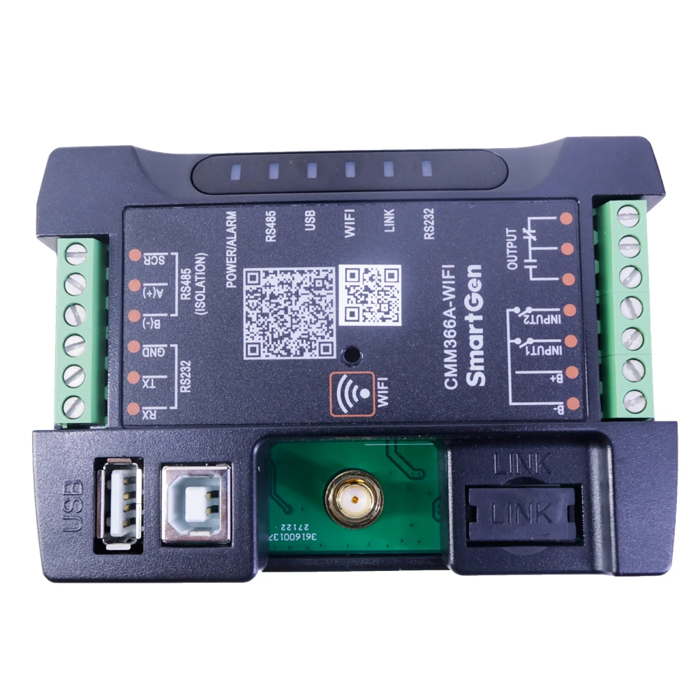 wireless network communication protocol switching module realizes the connection of the generator set (with SCI) to the Internet