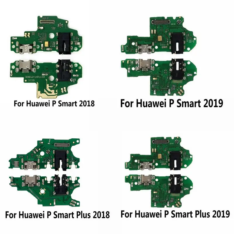 New Microphone Module+USB Charging Port Board Flex Cable Connector Parts For Huawei Mate 20 10 9 Pro Lite P Smart Plus 2019 S