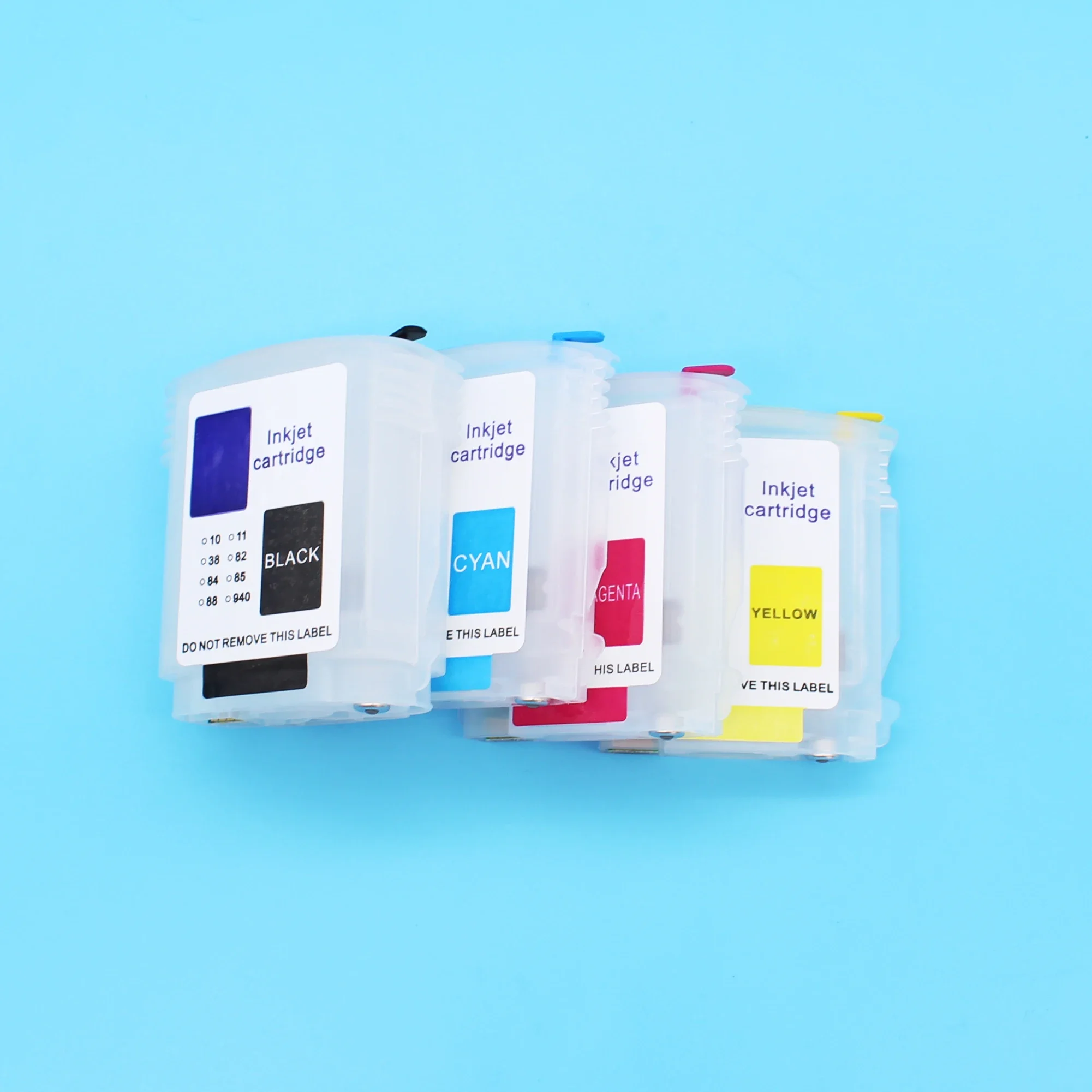 69ML/28ML 4 Colors For HP 11 82 For HP 10/82 Refill Ink Cartridge for HP Designjet 111 With ARC Chips