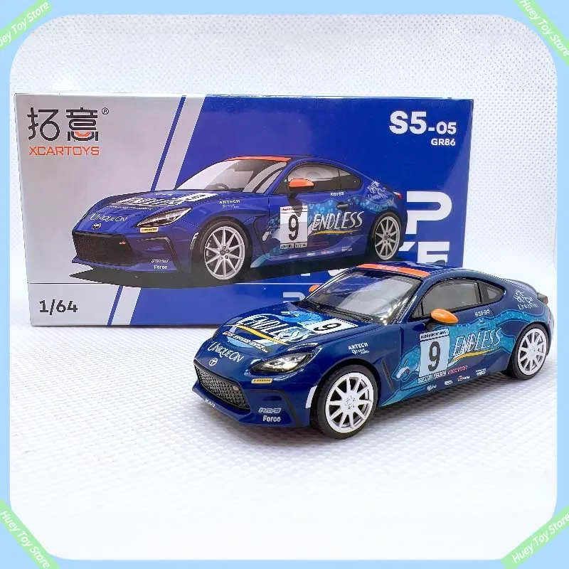 

Tuoyi Poprace 1/64 модель автомобиля из сплава, игрушка Gr86, бесконечная настольная модная коллекция, орнамент, игрушка, модная игрушка, подарок на день рождения