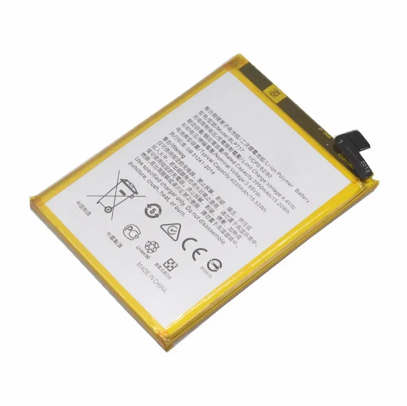 4035mAh 15.53Wh BLP717 / BLP 717 Cell Phone Replacement Li-Polymer Battery For OPPO Reno Z Batteries