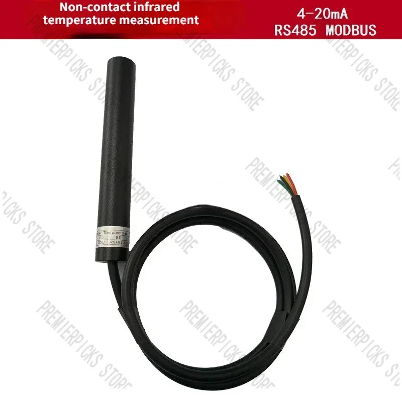 Non-Contact Infrared Thermometer Temperature Sensor Industrial Transmitter Modbus 4-20MA RS485