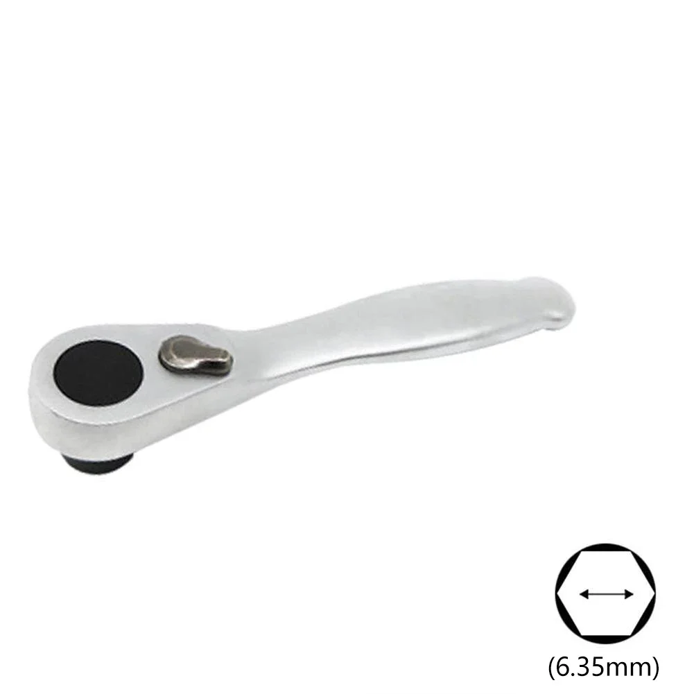 Wrench Ratchet Accessories Bit Compact For Automotive/cycling Inner Hex Lightweight Portable Steel 1 Pc 2 In 1