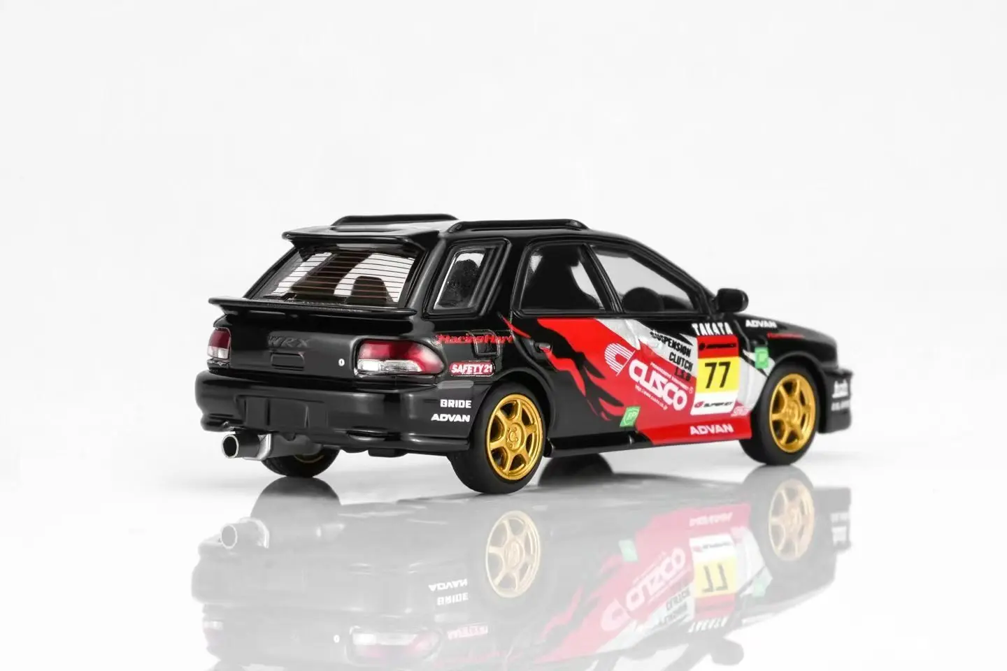 1/64 Decal Painted Wagon WRX Alloy Car Model Pre-sale