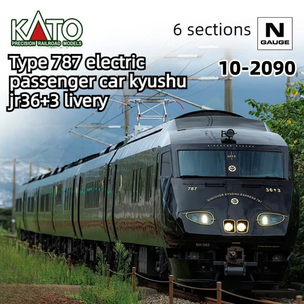 

Модель поезда KATO N-типа 1/160, серия 787, туристический поезд Kyushu "36+3", 6-вагонный состав, игрушка-подарок для мальчика
