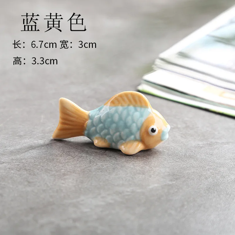 Chopstick Rest Chopsticks Pillow Cute Cat Forks Holder Kitchen Stand Spoon Rest Ceramic Tableware Home Hotel Storage Supplies