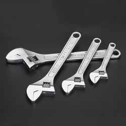 Heavy Duty Adjustable Wrench Spanner 100mm 150mm 200mm 250mm 300mm 350mm 450mm 600mm