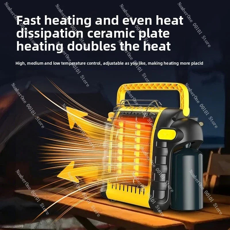 Outdoor Portable Heater | Propane Heater | Winter Camping Tent Ice Fishing Heating Stove