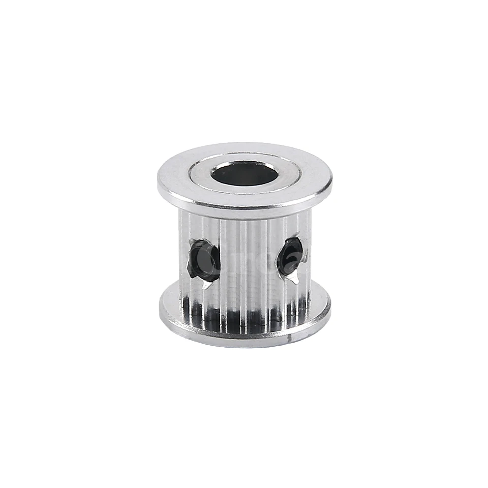 2GT GT2 Aluminum Timing Belt Idler Pulley 16T 20T Teeth Tooth 3mm 5mm 8mm Bore For 3D Printer 6mm Width Timing Belt