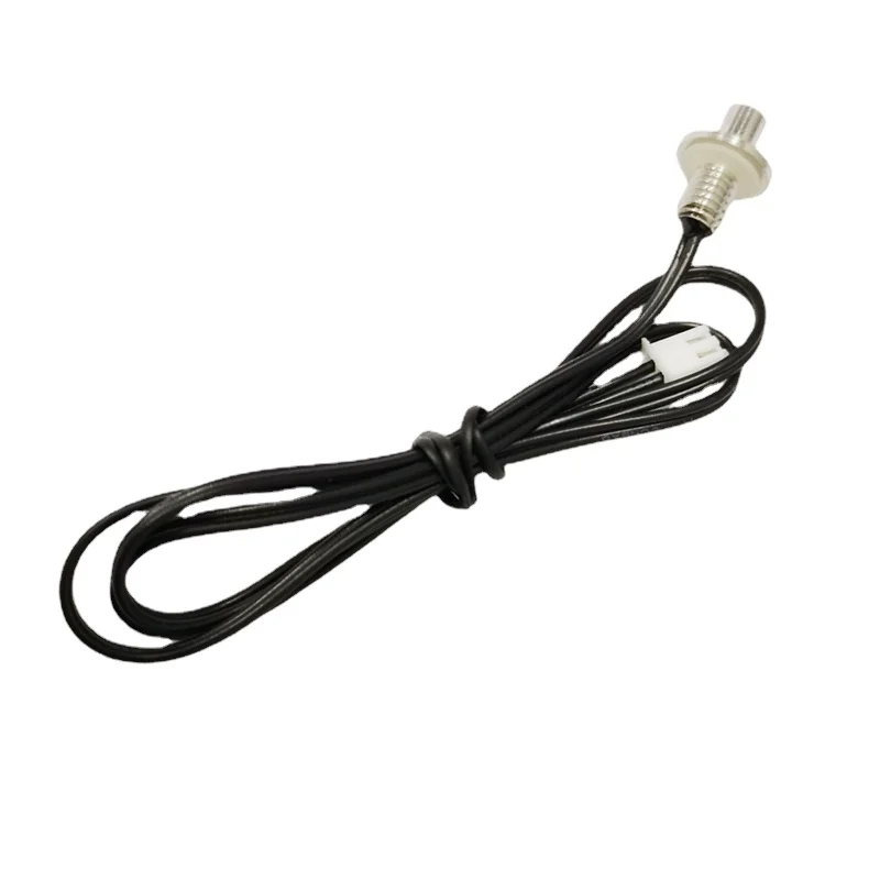 Electric teapot M6 S12*17 thread waterproof temperature probe B value 3950 10K 50K 100K accuracy 1% 0.5m NTC sensor