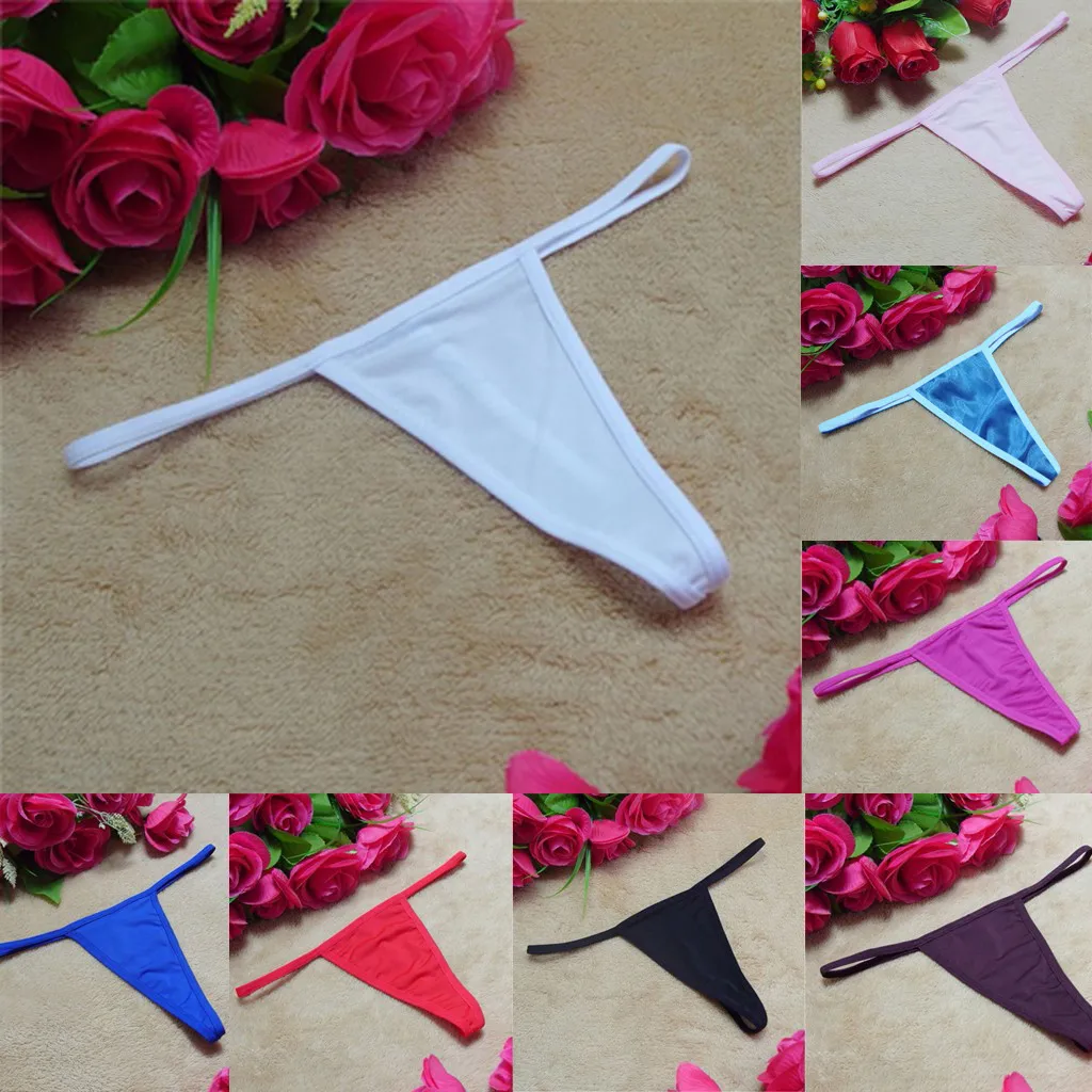 

Women Sexy Panties Cotton G String Women Panties Sexy Briefs Thong Low Waist T-Back Bikini Underwear Seamless Femlae Lingerie