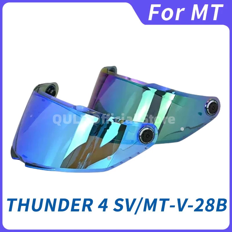 

Helmet Lens Shield For MT THUNDER 4 SV Sunscreen Capacete Windshield Uv Protection Motorcycle Replace Extra Lens for MT-V-28B