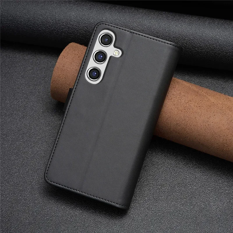 Double Layer Zipper Wallet Leather Case For Samsung Galaxy A55 A35 A15 4G A25 5G SM-A155F A156B A556B A356B Cover Flip Coverings