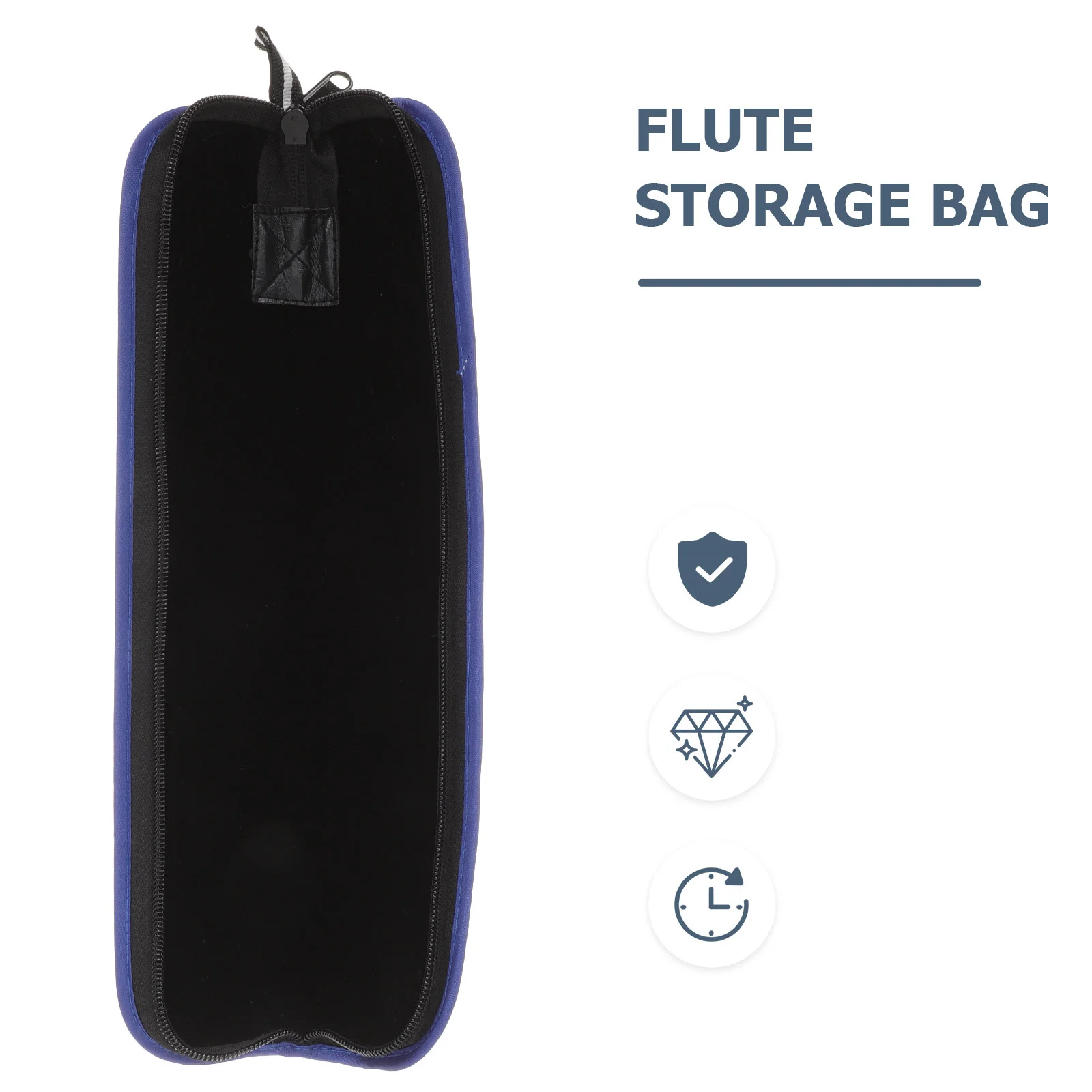 

Flute Storage Bag Backpack for Music Instruments Clarinet Case with Handle Carry