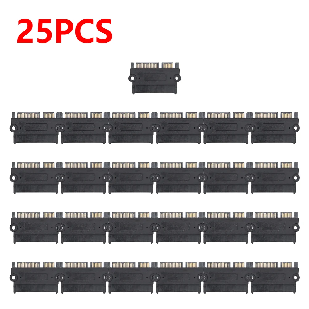 30-1pc SATA Stecker Auf Buchse Power Daten Konverter 22Pin 7 + 15 Stecker Auf Buchse Konverter Kopf power Daten Adapter SATA Zu SATA Adapter