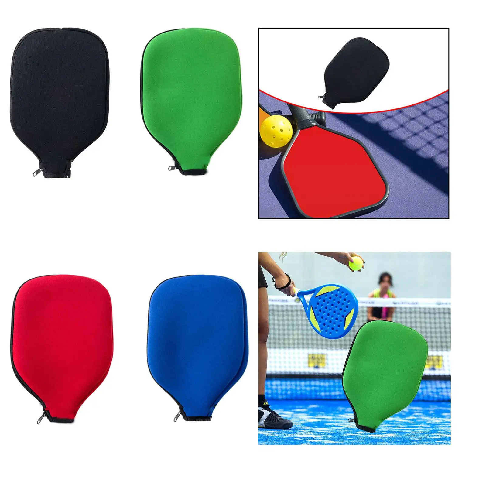 Pickleball Racket Cover Waterdicht etui Tafeltennis Paddle Case Racketbescherming Races voor benodigdheden Cadeauaccessoires