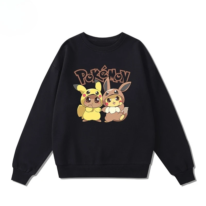 

Толстовки с принтом покемонов на осень и зиму 2025 года – это модные наряды для пар, подходящие как для мужчин, так и для женщин.