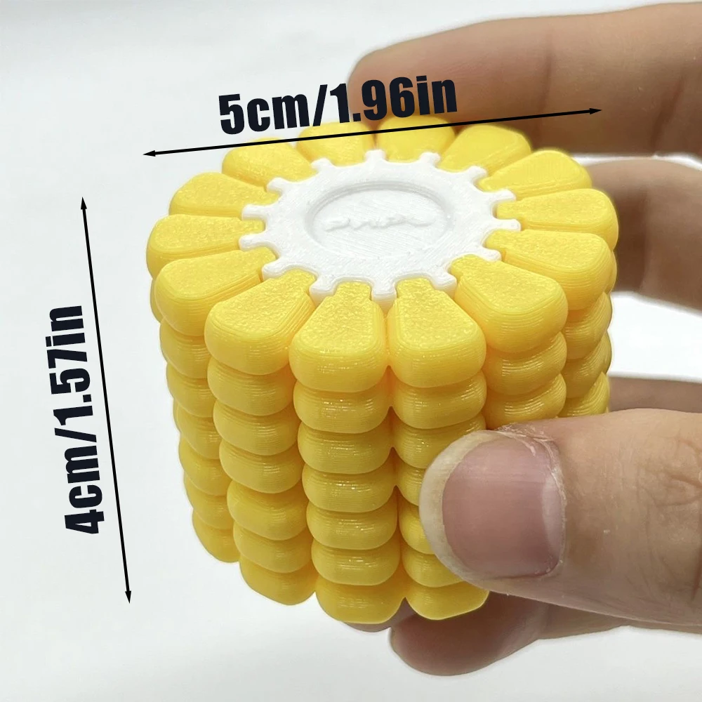 Puzzle de maïs imprimé en 3D - Jouet éducatif de difficulté intermédiaire