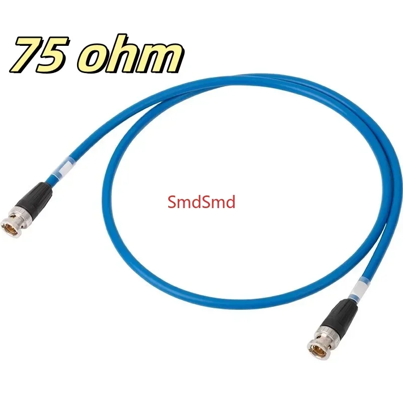 Professional Fever HIFI 50Ω ohm / 75Ω ohm BNC 10M Clock Cable Digital Coaxial Audio Signal Connection