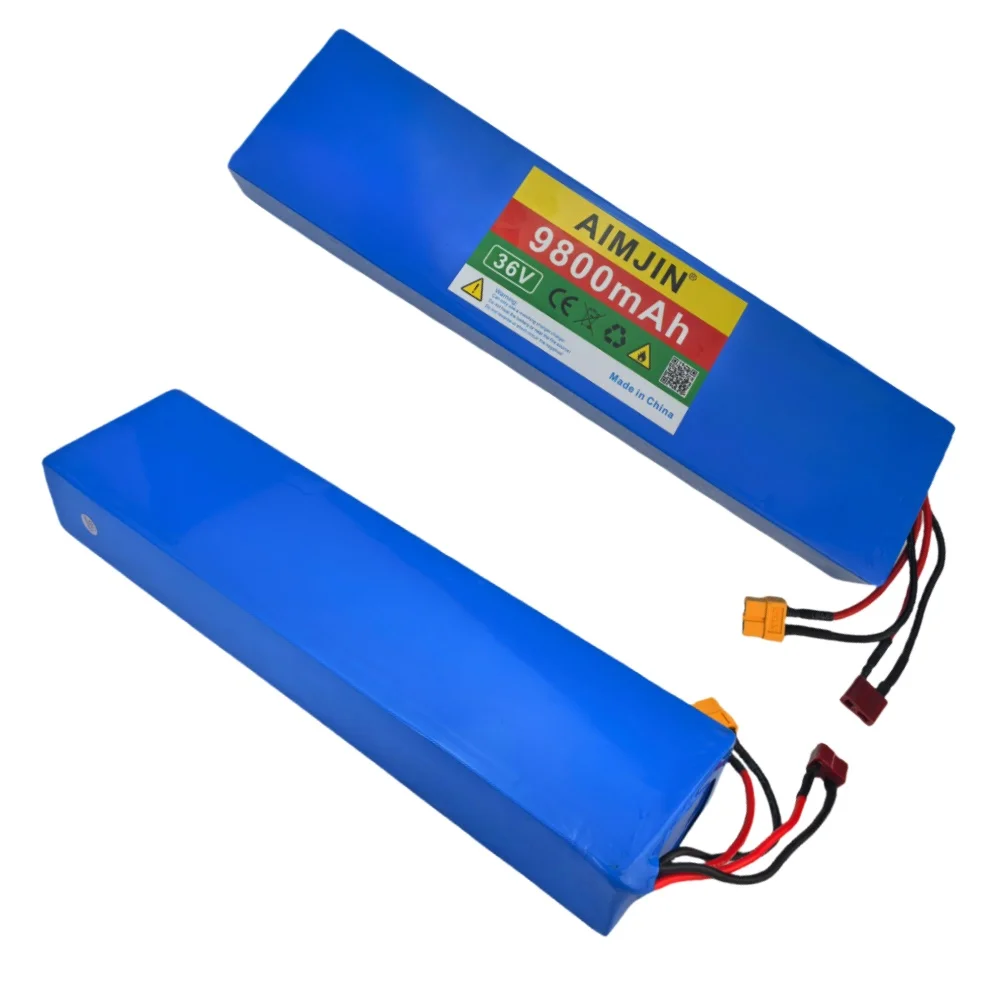 10S3P 36V 9800mAh 18650 Lithium ion Rechargeable with BMS,Suitable for Kugoo And Scooter Electric Batteries