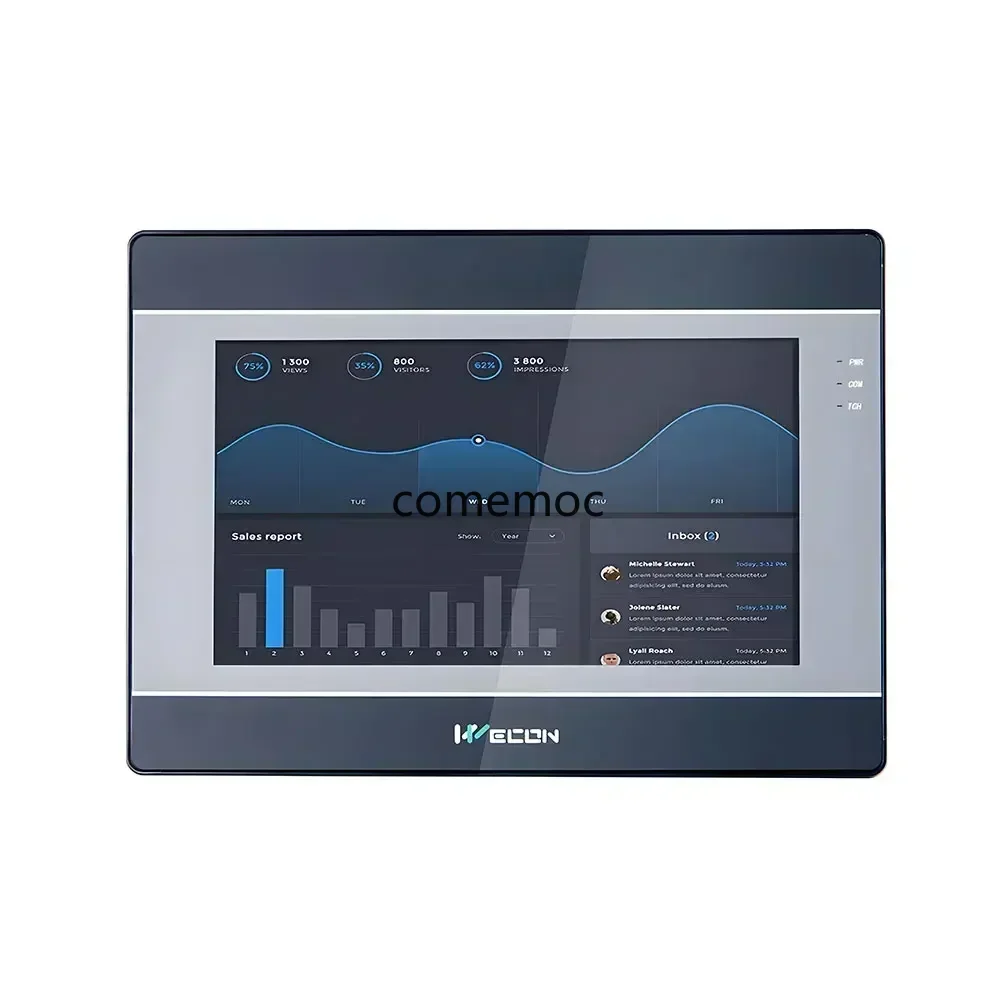 Wecon HMI 7 Inch 10 Inch HMI IN1071 IN1072 IN1073 IN1101 Human Machine Interface Industrial Display Screen