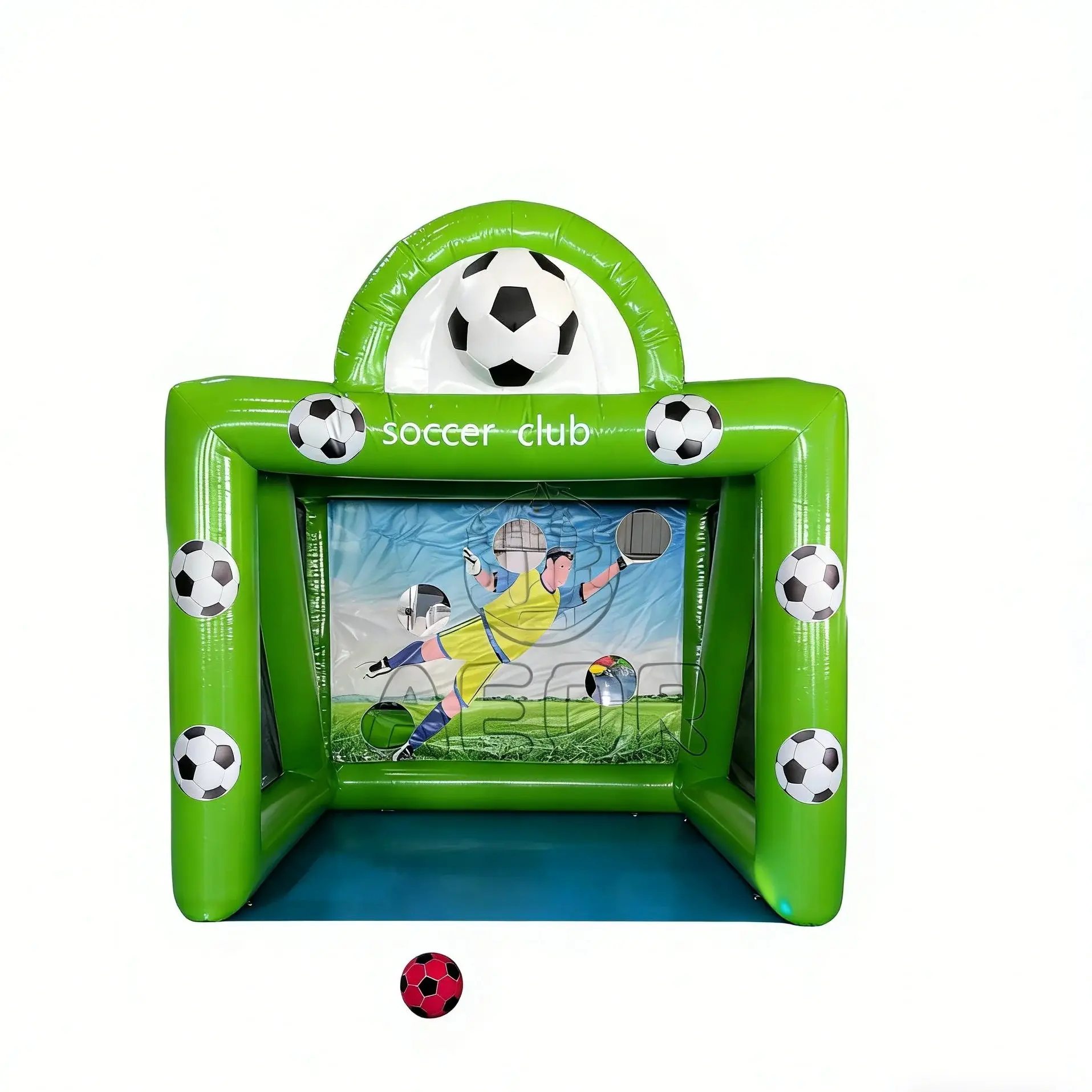 

Inflatable Football Penalty Shootout Carnival Soccer Target Goal Shoot Game