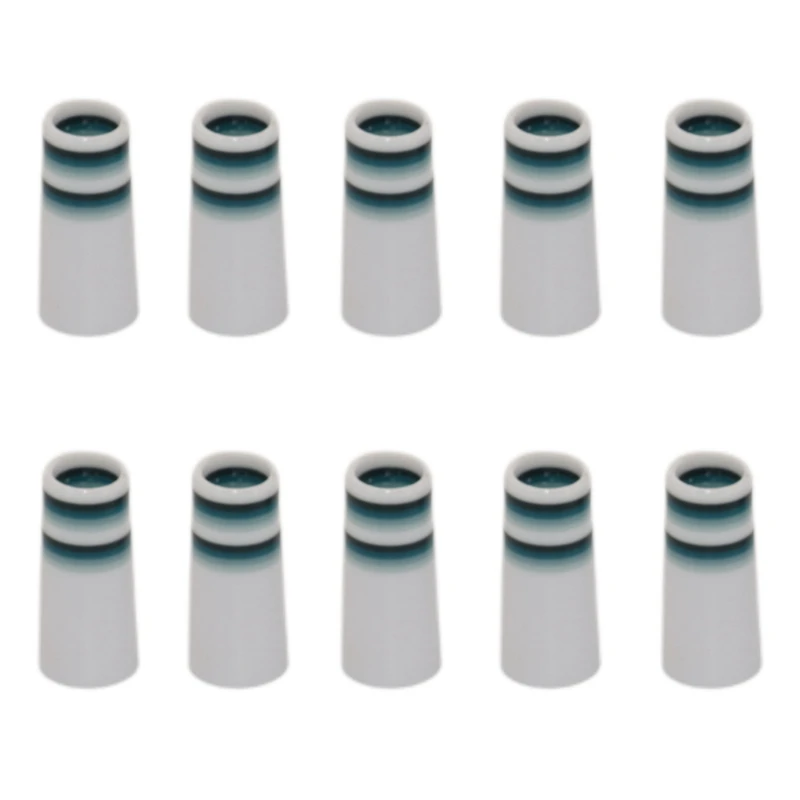 

AA79 New 10Pcs Plastic Golf Ferrules Golf Sleeve Ferrules For Golf Irons High Quality Club Shafts Accessories 9.15X30x14mm