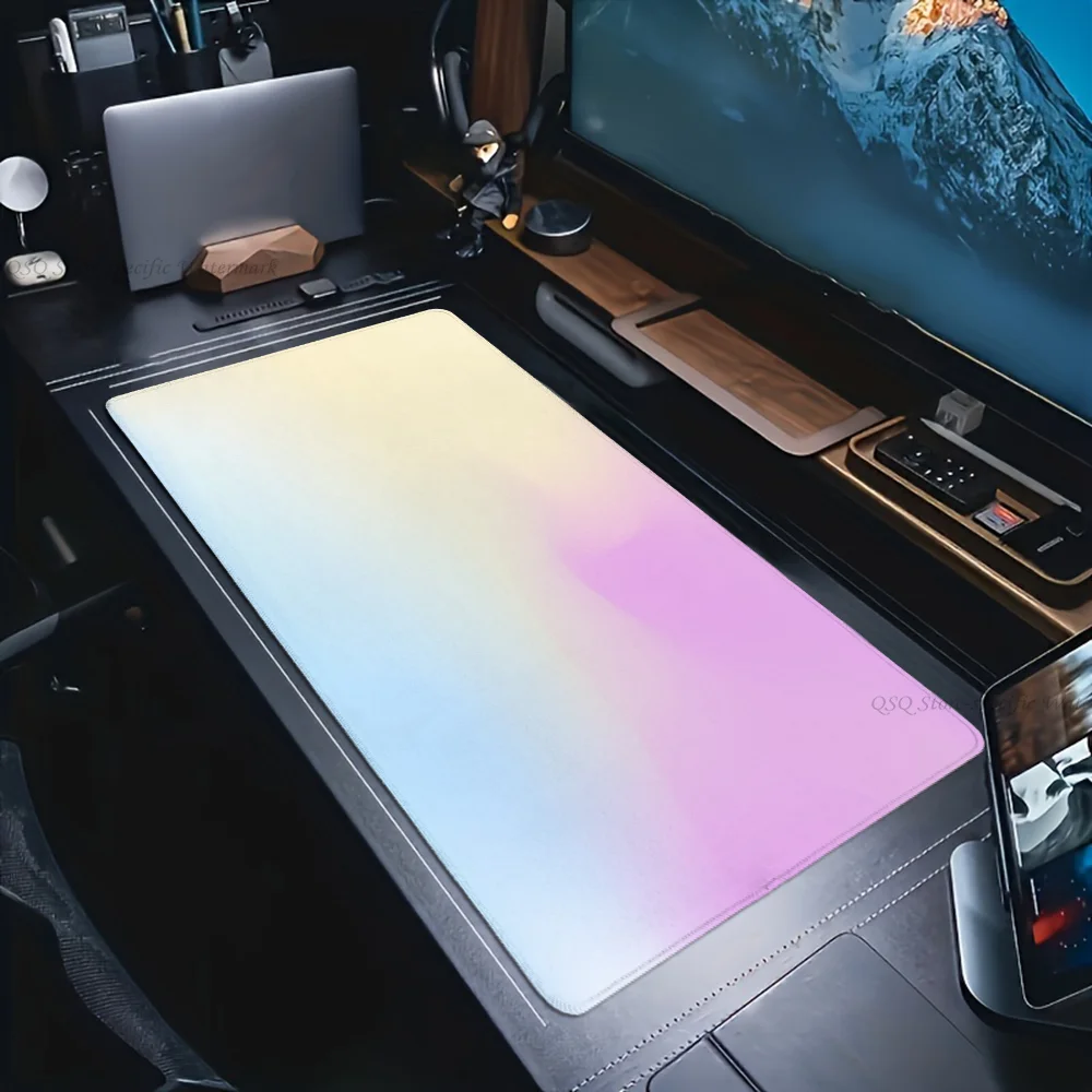 

Pastel Colors Mousepad Mouse Mat Desk Mat With Pad Gaming Accessories Prime Gaming XXL Keyboard Pad Padding Mat