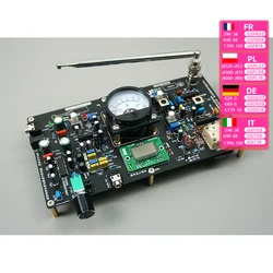 Nvarcher TA7358 FM Stereo Integrierte Radio Platine 88 ~ 108MHz Montage Kit Diskrete Teile Hohe Empfindlichkeit