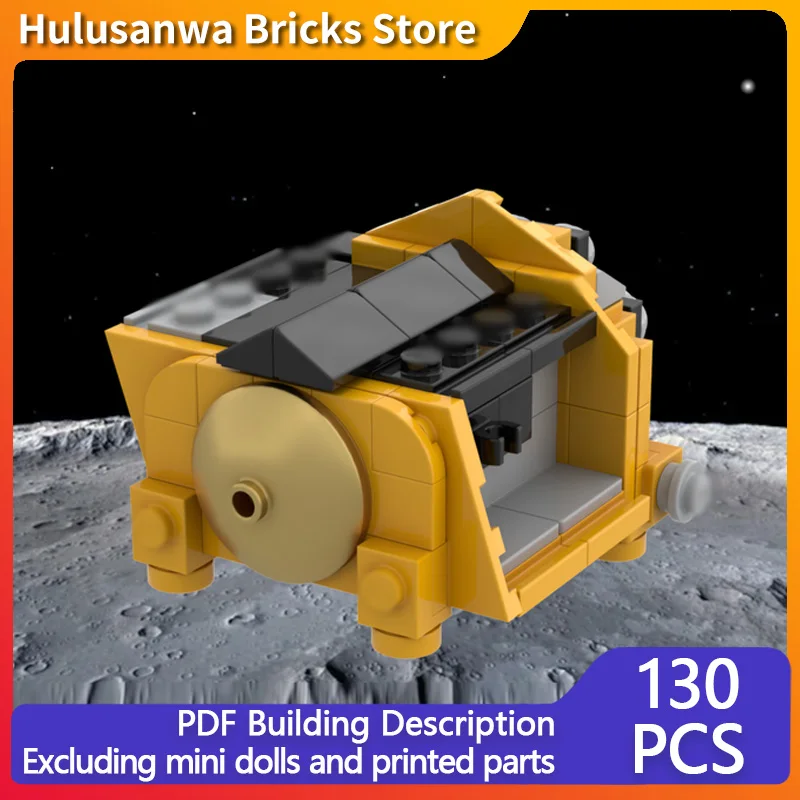 

Конструктор MOC «Лунный модуль»: Военное оборудование, модульные технологии, подарки, праздничный набор для сборки, детские игрушки