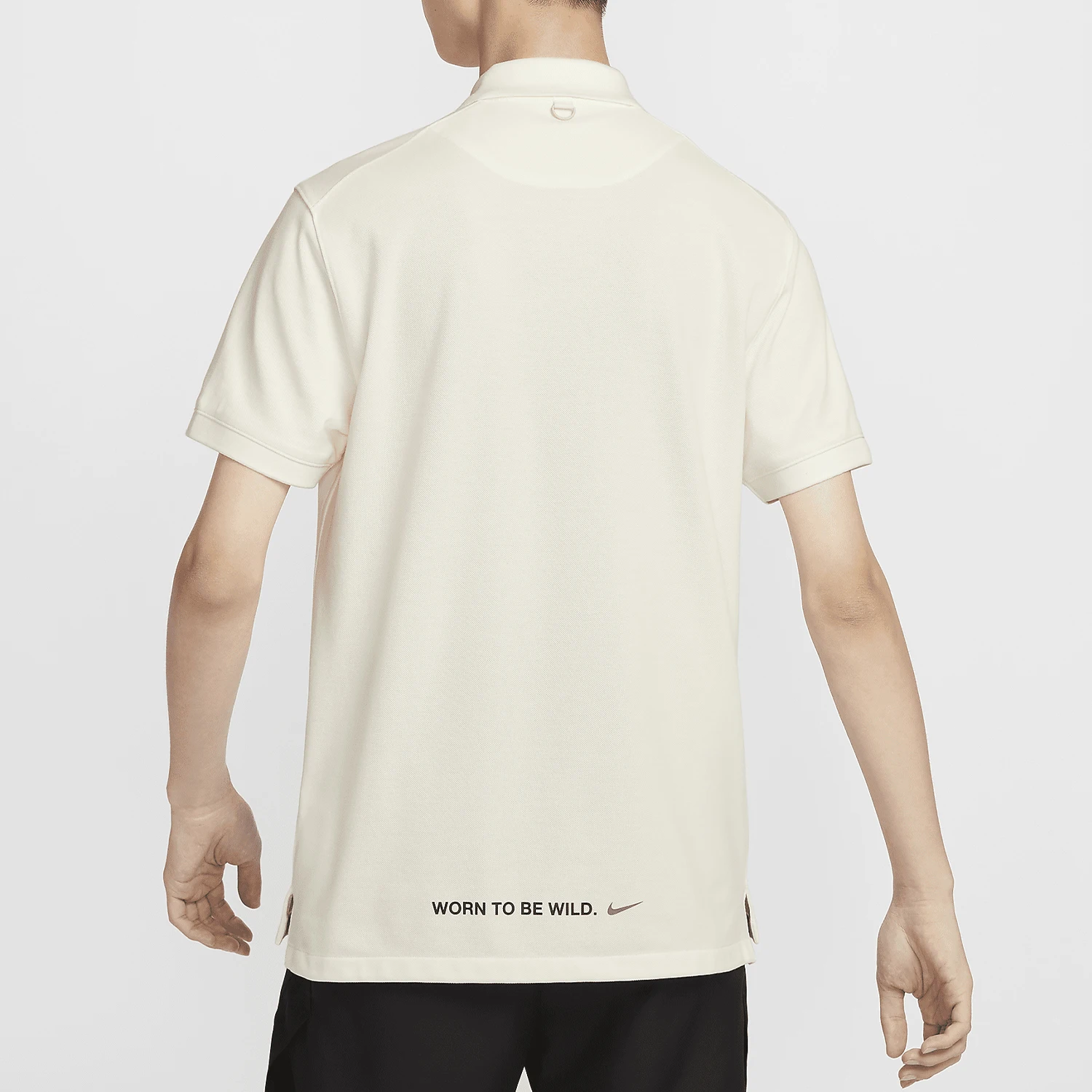 Nike Official Genuine Polo Men's Simple Summer Breathable Tennis Collar T-shirt HF6168-133 - view 2