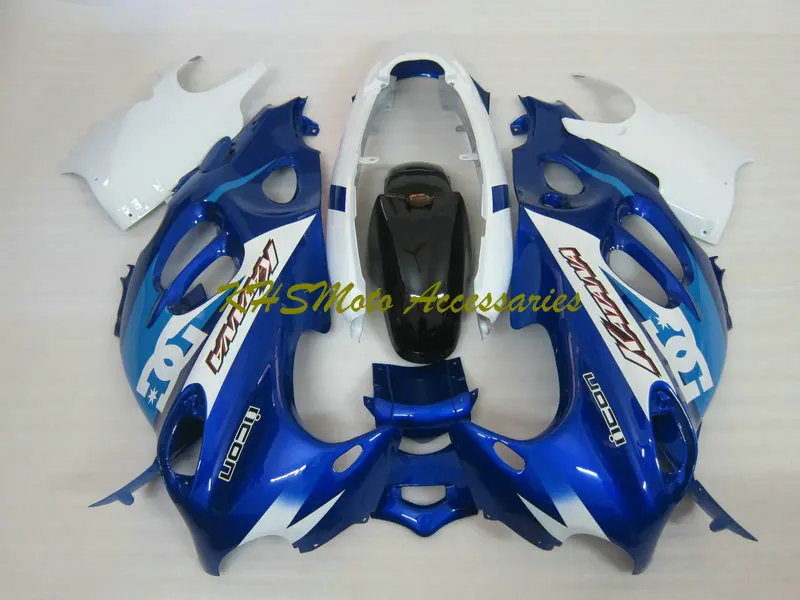 Fairings Kit for SUZUKI GSX600F GSX750F 03 04 05 06 GSX600 750F GSXF600 Katana 2003 2004 2005 2006 Blue White Bodywork Set