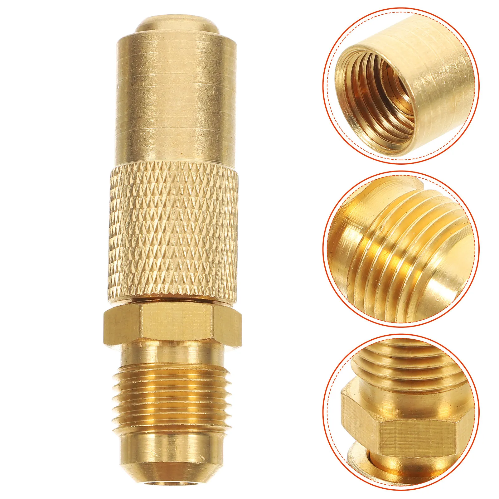 Brass Propane Adapter 38 Natural Gas Quick Connect Grill Fitting Fireplace Outdoor Cooking Equipment Gas Grill Parts