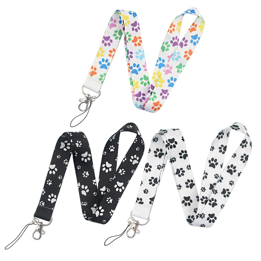 LX979 Cute Corgi Lanyard Shiba Inu Dogs Phone Straps Neck Keychain For ID Card Badge Holder Neck Strap Phone Cord Accessories