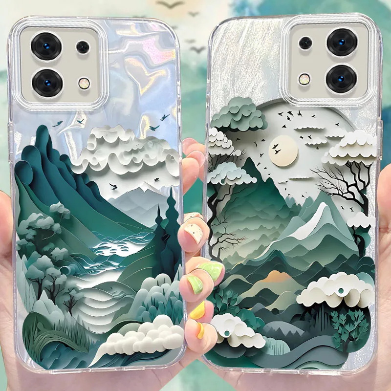 Magnificent Scenery Camlet Case for Xiaomi Redmi Note 13 12 Pro Plus 12S 11S 5G 11 10 9 4G 13C 12C 10C 9C A3 A2 A1 Hard Cover