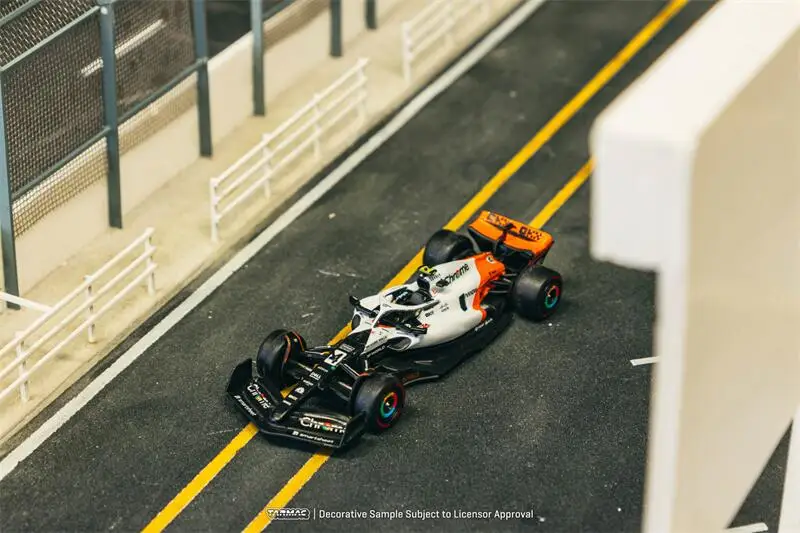 **Pre-order** Tarmac Works 1:64 MCL60 Spanish Grand Prix 2023 Qualifying Diecast Model Car