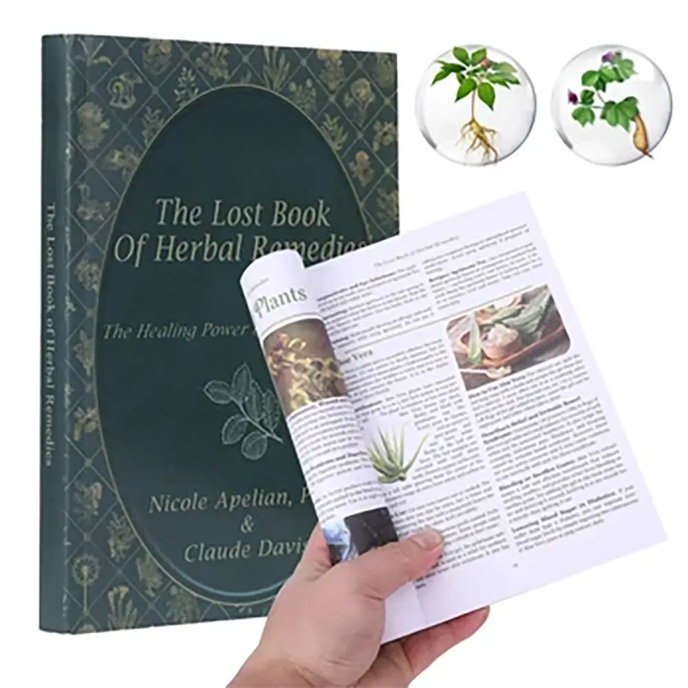 

Colored Inner Pages The Lost Book of Herbal Remedies Nicole Apelian Paperback 800 Herbs & Remedies Ideal Gifts