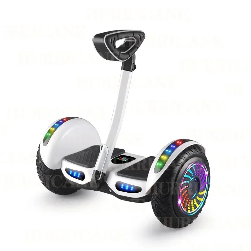 Leg-controlled e scooter 10-inch two-wheeled smart electric balance car for adults and children with lever electric scooter