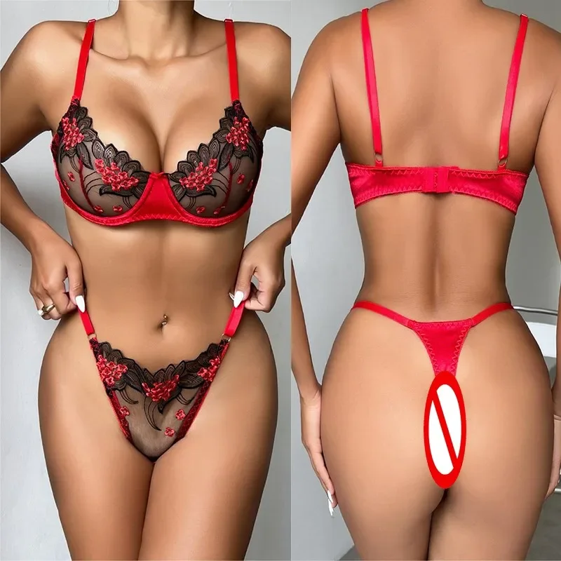 

Эротическое нижнее белье, кружевной прозрачный комплект из двух предметов, сексуальное нижнее белье, порнографическая Женская пижама, эротическая одежда для лодок, ночного клуба