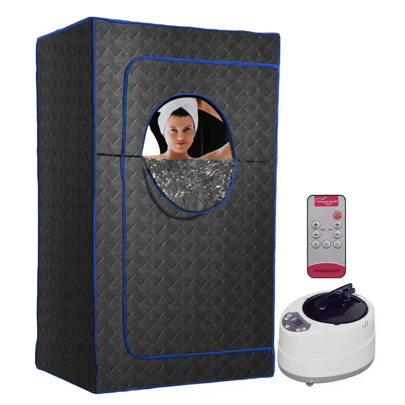 Portable Sauna for Home 2.6L Indoor Sauna Relaxation Kit Personal Home Spa Sauna Tent for Home Spa Remote Control Home Personal