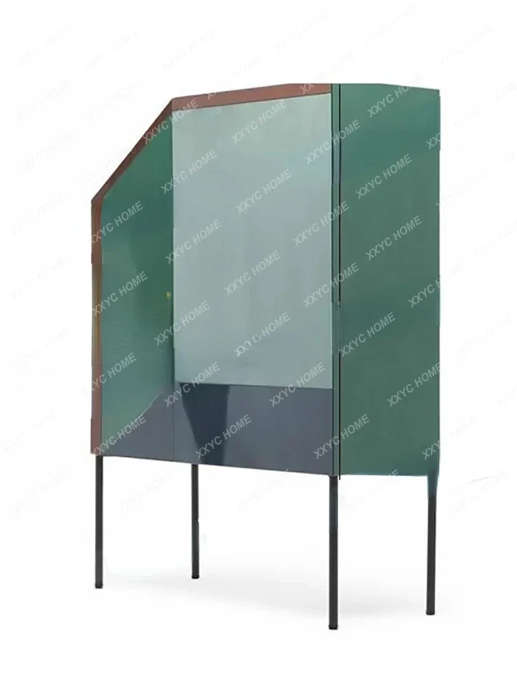Italian minimalist postmodern side cabinet