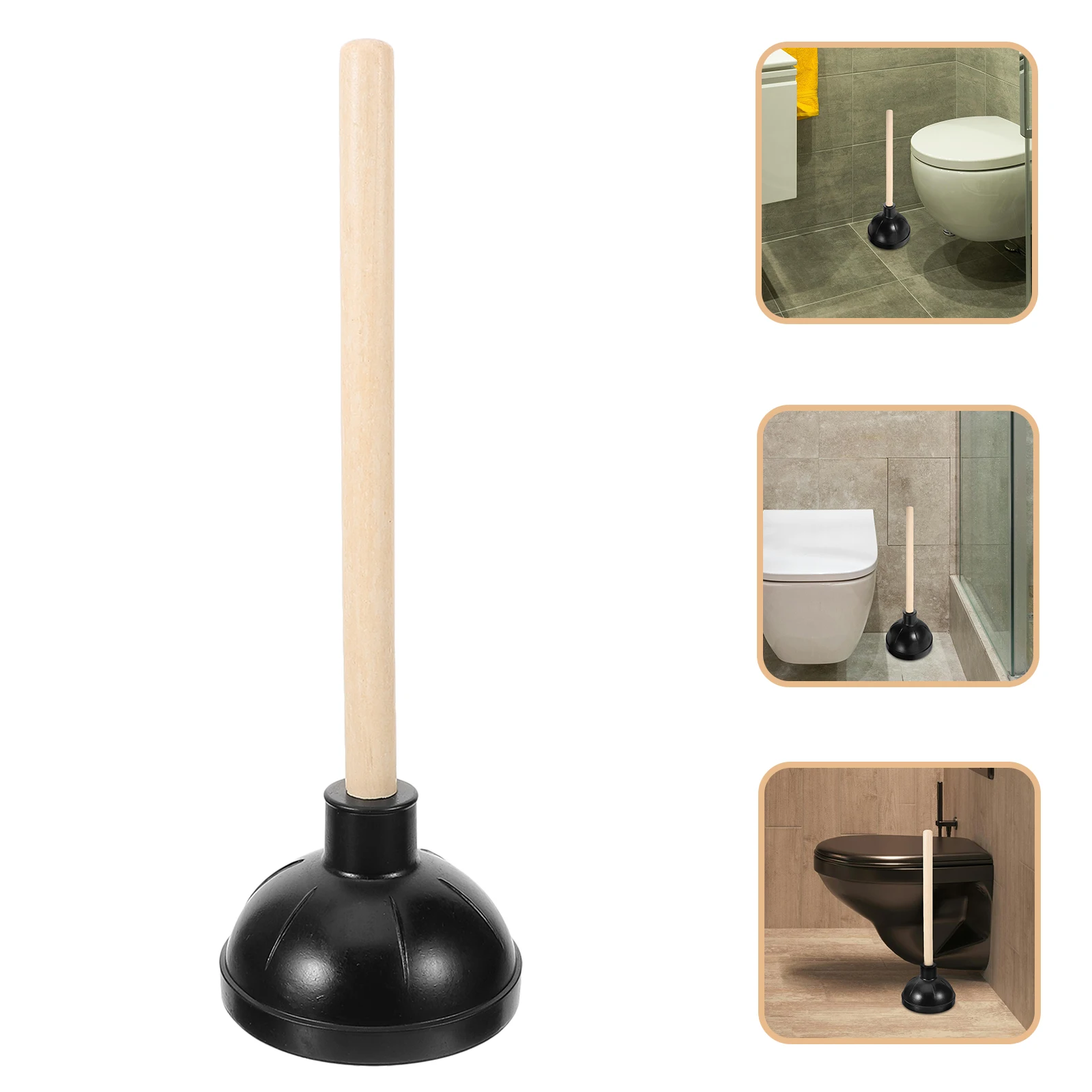 

Heavy Duty Toilet Long Handle Bathroom Cleaning Tool Anti Clogging For Home Hotel Office Use Sink Drain Unclogger Shower