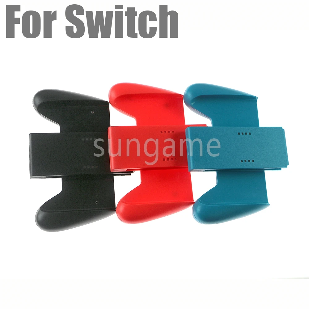 

10 шт., игровая ручка, контроллер, удобный кронштейн, держатель для Nintendo Switch Joy-Con, пластик