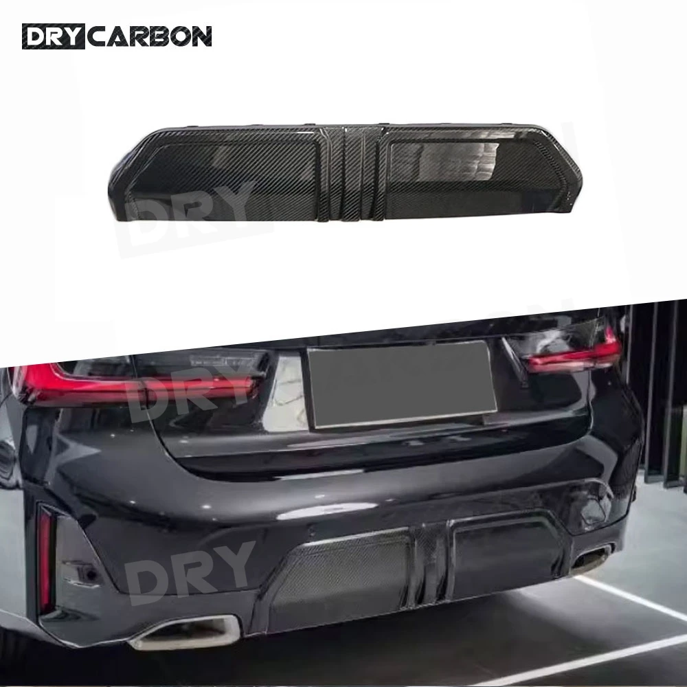 

Сухой автомобильный задний бампер из углеродного волокна, диффузор, спойлер для BMW G20 G21 G28 LCI 2023 +, задний диффузор, комплекты кузова, аксессуары