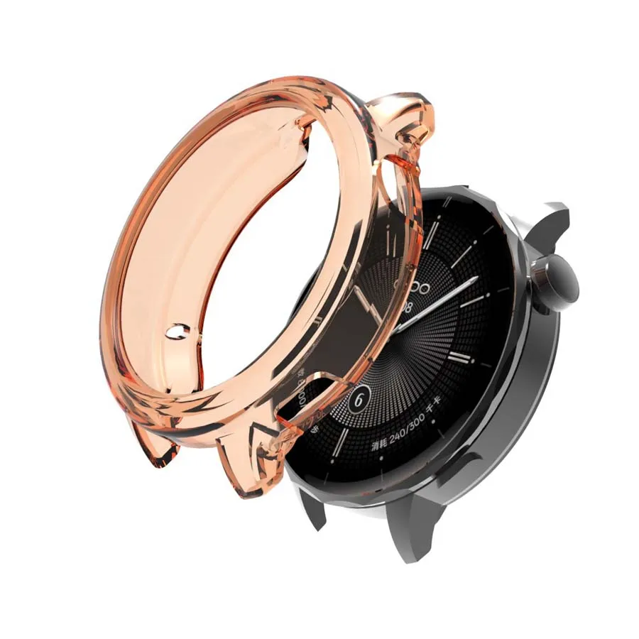 Custodia morbida in TPU per Oppo Watch X2 Mini X Custodia protettiva per paraurti per OnePlus Watch 3 2 Custodia protettiva per telaio Accessorio intelligente