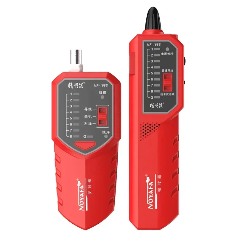 

NOYAFA NF-168S POE Live Line Measuring Instrument, Network Line Anti-interference and Withstand Voltage Pairing Instrument