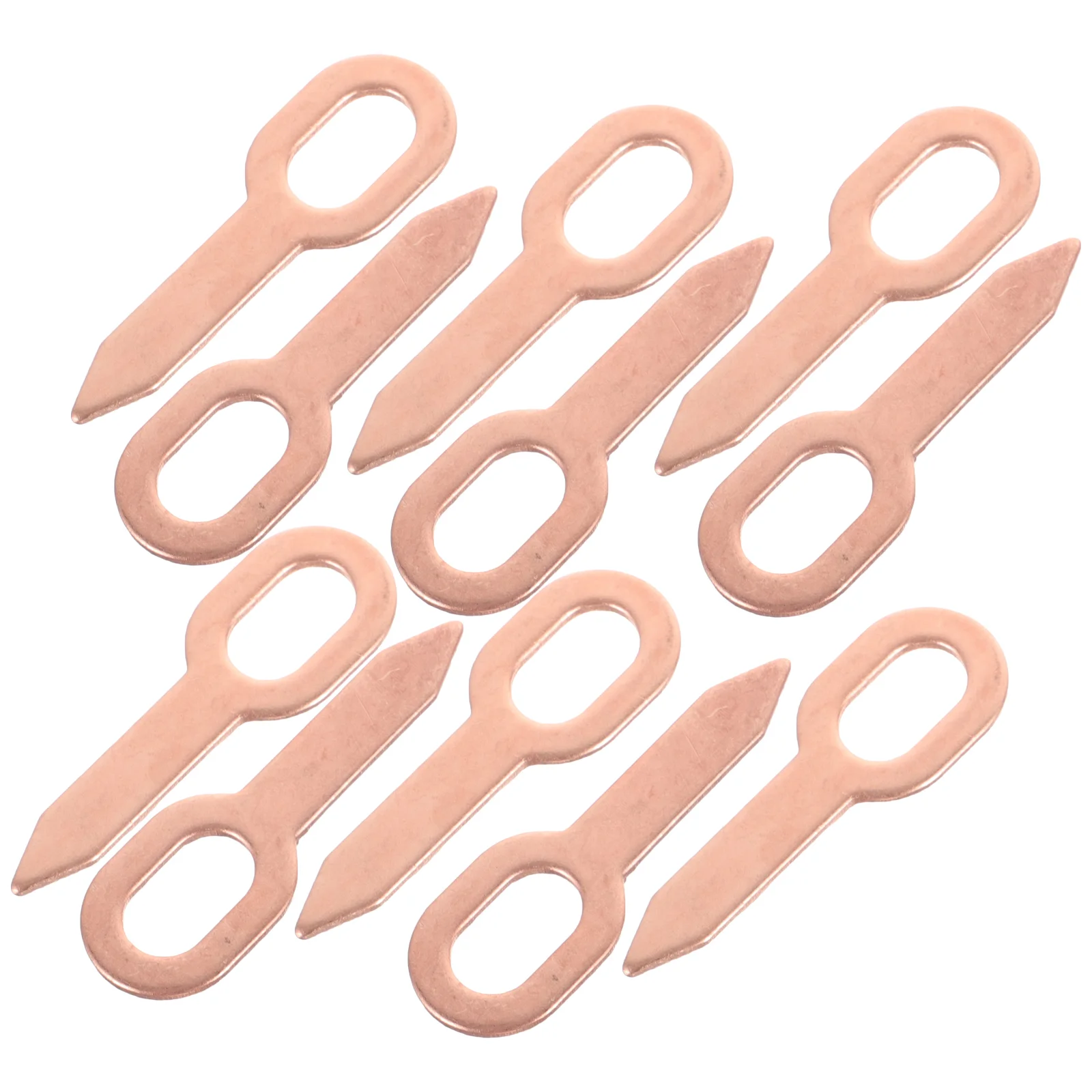 100 Pcs Spot Welder Ring For Soldering Panel Dent Pulling Equipment Car Puller Rose Gold Lifter Rings