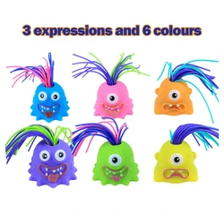 Novelty Funny Hair Pulling Will Be Screaming Little Teaser Artifacts Halloween Kids Decompress Toys Creative Fun Educational Toy